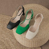 Nude Wide Fit Block Heels