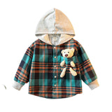 Toddler Boys Sweater Boys' Children's Clothing with Hat Lining