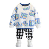 Toddler Boys Sweater Children's Clothing Boys Spring Clothes Suit Sweater