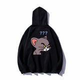Tom and Jerry Hoodie Fall/Winter Cartoon Velvet Hooded Sweater Suit