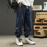 Men Cargo Pants Overalls Men's Spring Loose Casual Pants for Boys