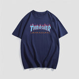 Thrasher T Shirt Thrasher Flame Leisure Sports T Shir Summer