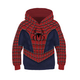 Men Spider Hoodie Spider-Man Anime 3D Sweater for Children