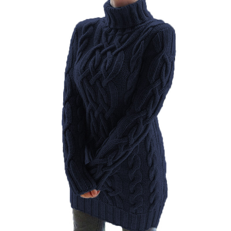 Sweater Dress Outfit With Tights 2 Piece Set Sweater Women's Knitwear Autumn Winter Vintage Twist Dress