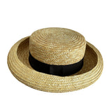 Straw Hat Curved Brim Straw Hat Female Sun Hat Sun Protection Beach Hat