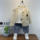Toddler Boys Sweater Boys' Spring and Autumn Knitwear