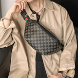 Lulu Belt Bags Plaid Chest Bag Waist Bag