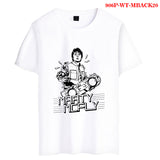 Back to the Future Costume Printed Men's and Women's T-shirt Summer Short Sleeve