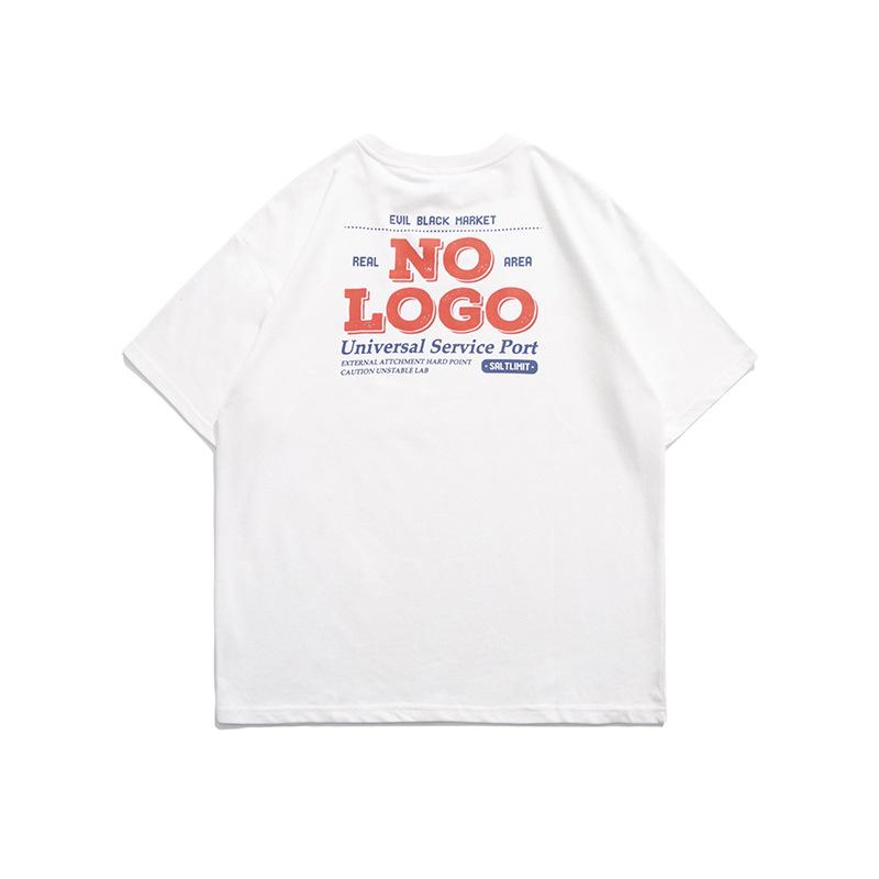 Men T Shirt Summer Casual Tops Men's Clothes Summer Wear Vintage Men's round Neck Short Sleeve Casual Loose Letter Printed T-shirt