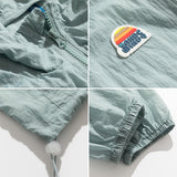 Men Sun Protection Clothing Summer Thin Hood Sun Protective Clothes Coat Men's Loose All-Matching Casual