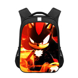 Shadow Backpack Sonic Cartoon Backpack Schoolbag Reflective Stripe Primary and Secondary School Students Burden Alleviation Backpack