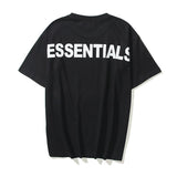 Fog T Shirt Street Tide Brand Polyline Reflective Casual Loose Short Sleeves Tshirt Fear Of God