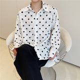 Men's Shirts Autumn Men's Shirt Fashion Retro Casual Top Shirt