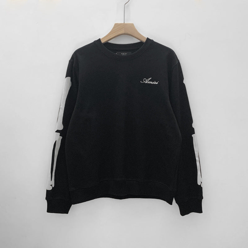 Amiri Sweatshirts New US Amir Loose Casual round-Neck Pullover