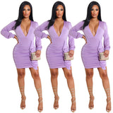 Dakota Johnson Red Mini Dress Pleated Sexy Layered Sheath