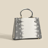 Jackie Kennedy Bag Spring/Summer Lizard Pattern Kelly Bag Snakeskin Shoulder Messenger Bag