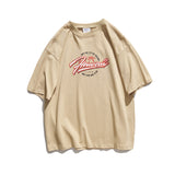 Men 'S T-shirt Hip Hop Letter Print Short-Sleeve T-shirt Men 'S And Women 'S 100% Cotton Coat Summer Half Sleeve Loose Casual T-shirt T
