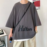 Men's T-Shirt Summer Men's Large Size Short Sleeve T-shirt