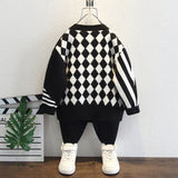 Toddler Boys Sweater Children's Clothing Boy's Knitted Sweater Coat Autumn