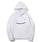 Smiley Face Hoodie Print Casual Fashion Loose Men's Hoodie