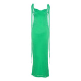 Music Festivals Rave Outfits Dress Summer Sexy Backless Slim Fit Dress