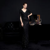 Sequin Evening Dress
