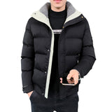 Men's Autumn Winter Coat Men's Winter Stand Collar down Cotton