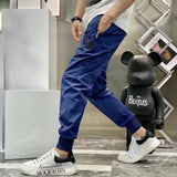 CHH Chrome Heart CHH Spring/Summer Stitching Embroidered Casual Trousers for Men and Women