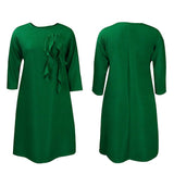 Mariah Carey See through Dress Solid Color Pleated Loose Dress