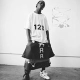 Rrr123 T-Shirt Short Sleeve Loose round Neck All-Matching T-shirt