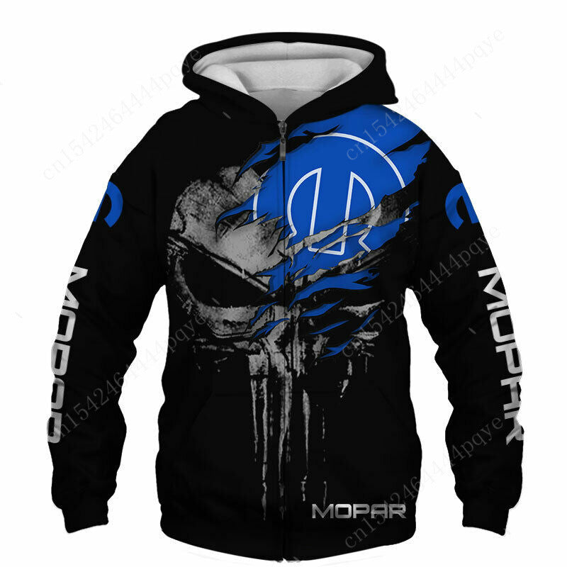 Skull Hoodie 3D Digital Printing Skull Sweater