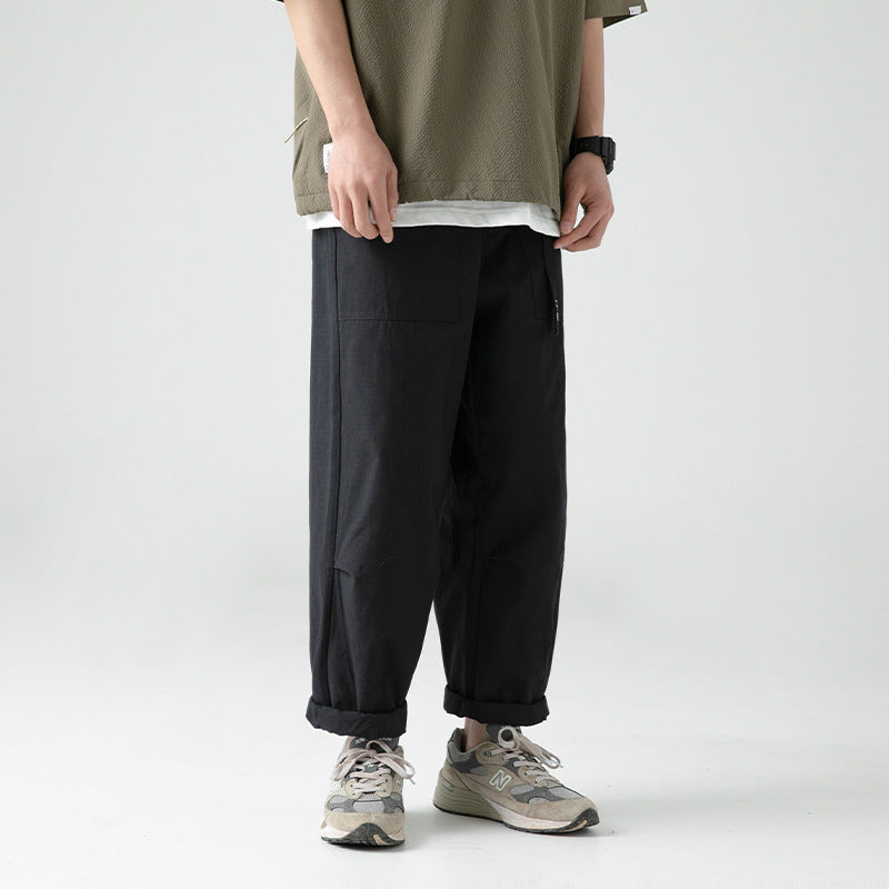 Men Cargo Pants Men's Lightweight Casual Men's Spring Loose Trousers