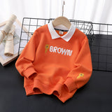 Children Hoodie Sweatshirts Brushed Hoody Autumn and Winter Girls