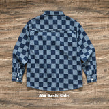 Denim Shirts Men's Long-Sleeved Casual Shirt Men's Jacket