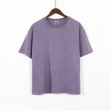 Cavempt Ce Cav @ Empt C.E Embroidered Letters Solid Color Men's and Women's Short-Sleeved T-shirt