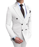 Double Brewed Seersucker Suit Suit Men's Slim Dress