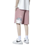 Summer Men Shorts Summer Casual Pants Straight Loose Sports Pants