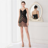 Sequin Evening Dress Sequin Short Party Gathering Dress