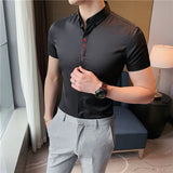 Men Shirts Summer Short Sleeve Shirt