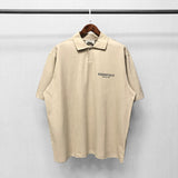 Essentials Polo Shirt Foot of God Essentials Double-Line Polo Shirt Fog Reflective