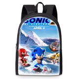 Shadow Backpack Cartoon Sonic 2 Children's Backpack Student Outdoor Casual Boys and Girls Schoolbag