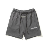 Kanye Shorts Fog Reflective Lettered Casual Shorts Summer Loose Large Size Shorts