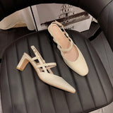 Nude Wide Fit Block Heels