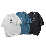 Men T Shirt Summer Casual Tops Men's Clothes Summer Wear Vintage Men's round Neck Short Sleeve Casual Loose Cartoon Printed T-shirt