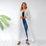 Women Plus Size Jackets Long Sleeve White Summer Sun Protection Shirt