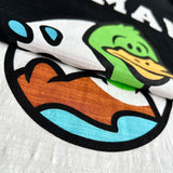 Human Made T-Shirt Tour Duck Slub Cotton Short Sleeve Loose Couple