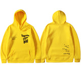 Juice WRLD in Loving Memory Hoodie Autumn and Winter Fleece Sweater Warm