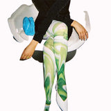Spring Printing Skinny Hip Raise Sports Fitness Leggings