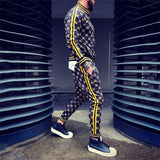 Men′s Athletic Tracksuit Sweat Suits for Men Outfits Spring and Autumn Fashion Outdoor Leisure Men's Clothing Coat Trousers Sportswear