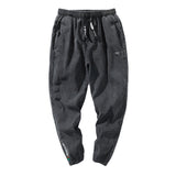 Men Trousers plus-Sized Straight-Leg Pants